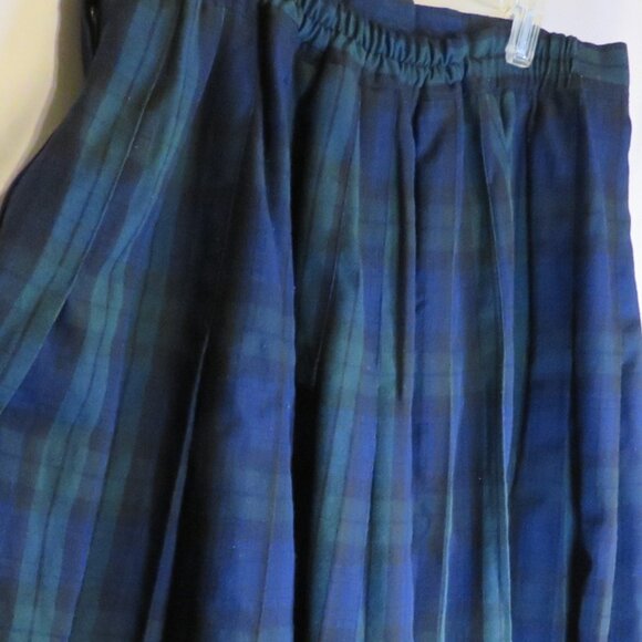 Westbound II Vintage Plaid Pleated Skirt Size 20W - Picture 11 of 11